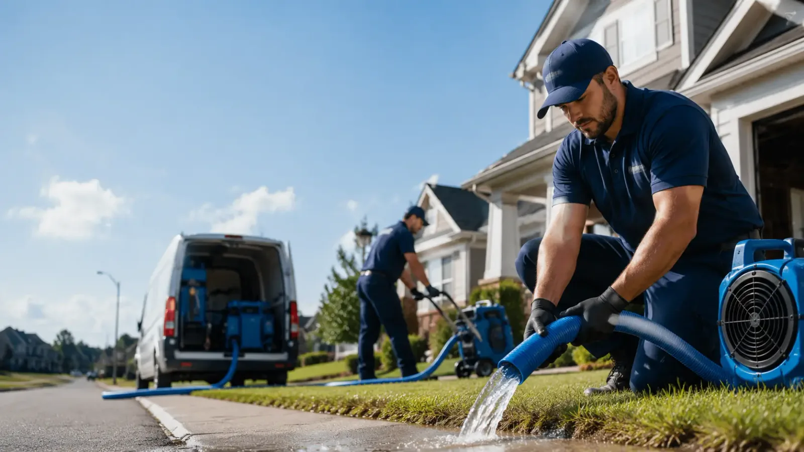Flood Damage Restoration in Lennon, MI